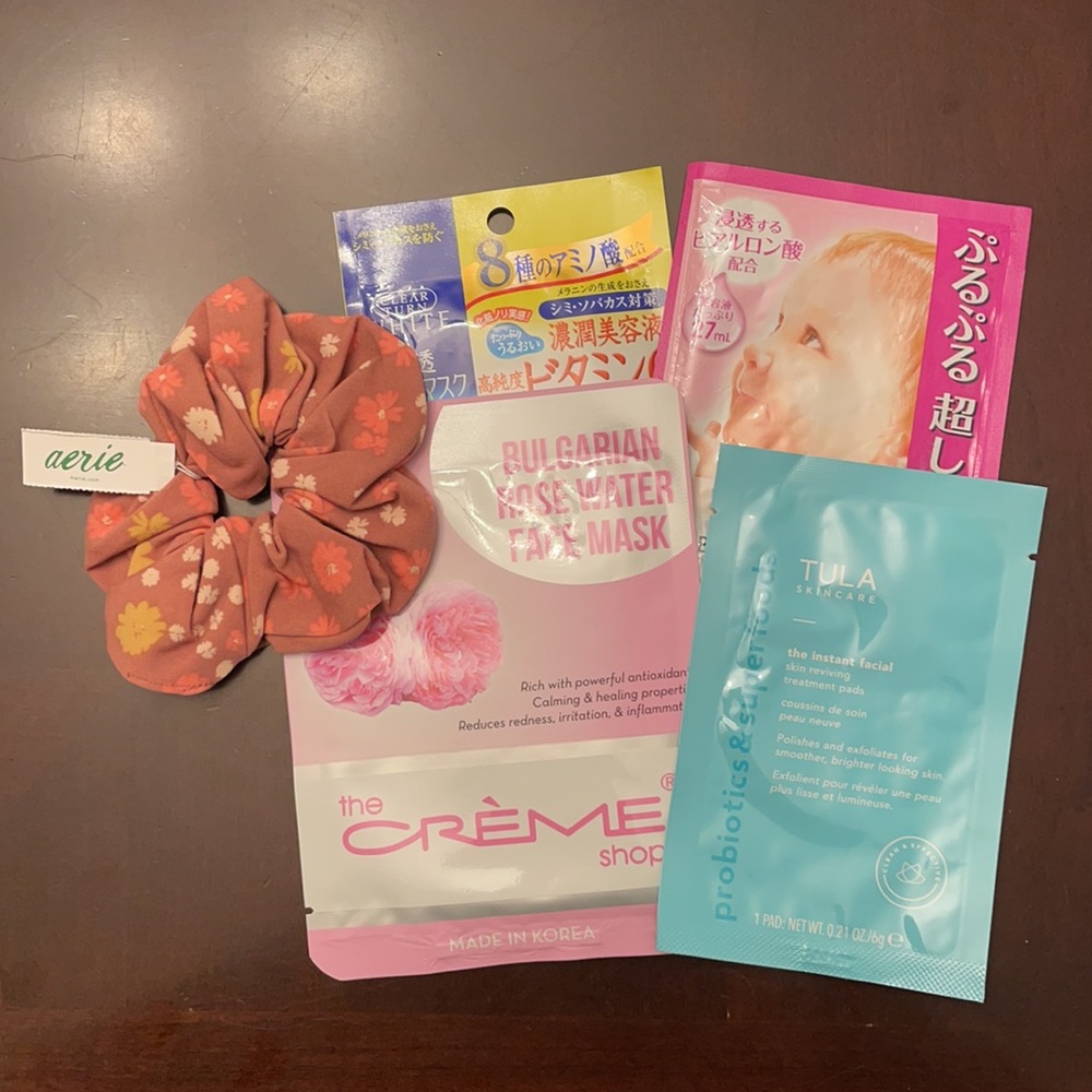 Face Mask + Scrunchie